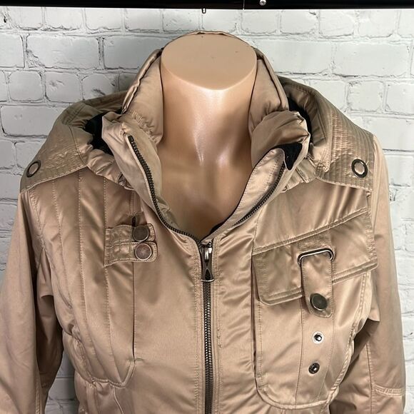Obermeyer Leighton Champagne or gold full zip winter/ski jacket size 6 - Picture 7 of 16